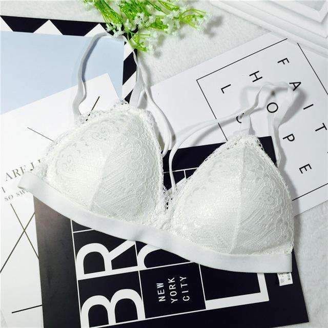 Women's Wireless Padded Lace Bra