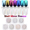 Women Shell Mirror Nail Powder Pigment-B01-JadeMoghul Inc.