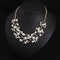 Women Simulated Pearl Statement Collar Necklace-as picture 1-JadeMoghul Inc.
