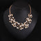 Women Simulated Pearl Statement Collar Necklace-as picture-JadeMoghul Inc.