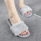 Women Slippers Flock Fashion Spring Summer Autumn Home Plush Slippers Women Faux Fur Slides Flip Flops Flat Shoes Size 36-40