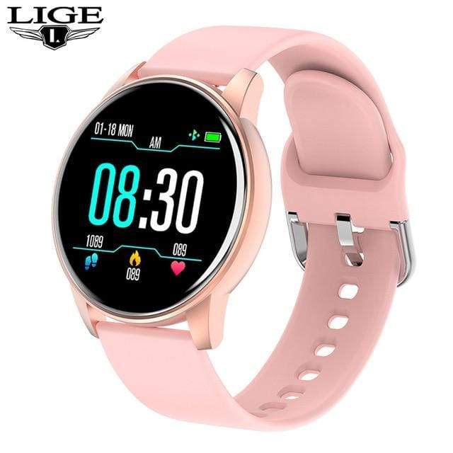 Women Smart Watch Real-time Weather Forecast Activity Tracker Heart Rate Monitor Sports Ladies Smart Watch Men For Android IOS AExp