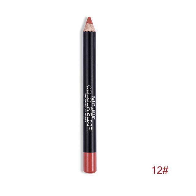 Women Smooth Wear Long Lasting Lip Liner Pencil-1-JadeMoghul Inc.