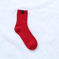 Women Solid Color Winter Warm Socks