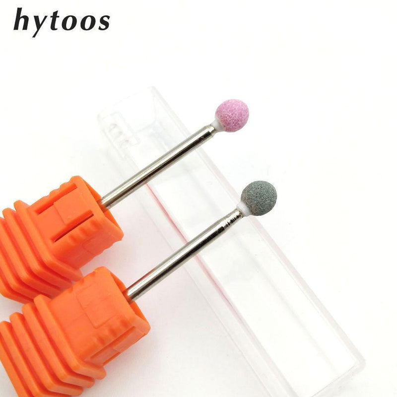 Women Spherical Ceramic Stone Nail Drill Bit  For manicure