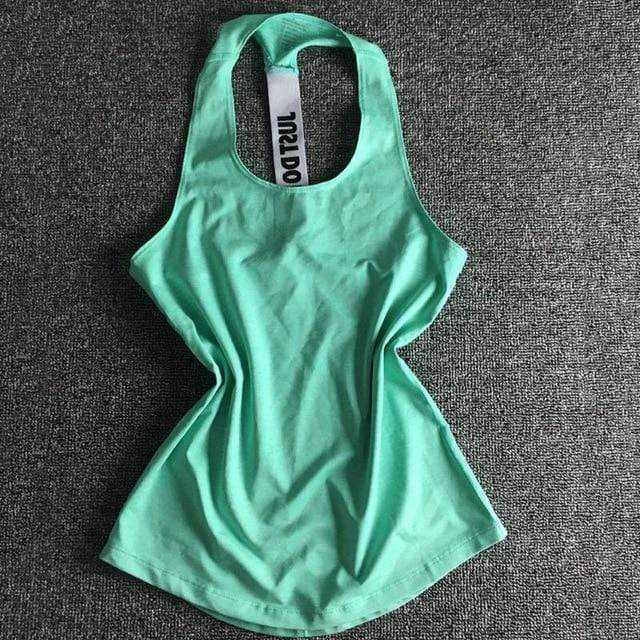 Women Sport tank Tops For Gym Vest Top Fitness Sleeveless T Shirt Sports Wear Yoga tank top Clothes Gym Vest Running workout JadeMoghul Inc. 