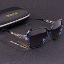 Women Square Diamond Cut Frame UV 400 Protection Sunglasses-C01-JadeMoghul Inc.