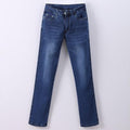Women Straight Cut High waist Jeans-907 Lightblue-27-JadeMoghul Inc.