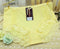 Women Super Soft Cotton Briefs With Lace Trimming-yellow-XL-JadeMoghul Inc.