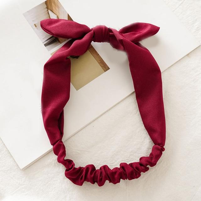 Women Sweet Hair Bands Print Headbands Retro Hair Accessories Cross Turban Bandage Bandanas Hairband Headwrap Summer Headwear JadeMoghul Inc. 