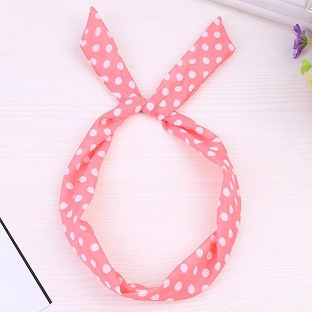 Women Sweet Hair Bands Print Headbands Retro Hair Accessories Cross Turban Bandage Bandanas Hairband Headwrap Summer Headwear JadeMoghul Inc. 