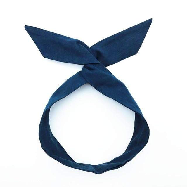 Women Sweet Hair Bands Print Headbands Retro Hair Accessories Cross Turban Bandage Bandanas Hairband Headwrap Summer Headwear JadeMoghul Inc. 