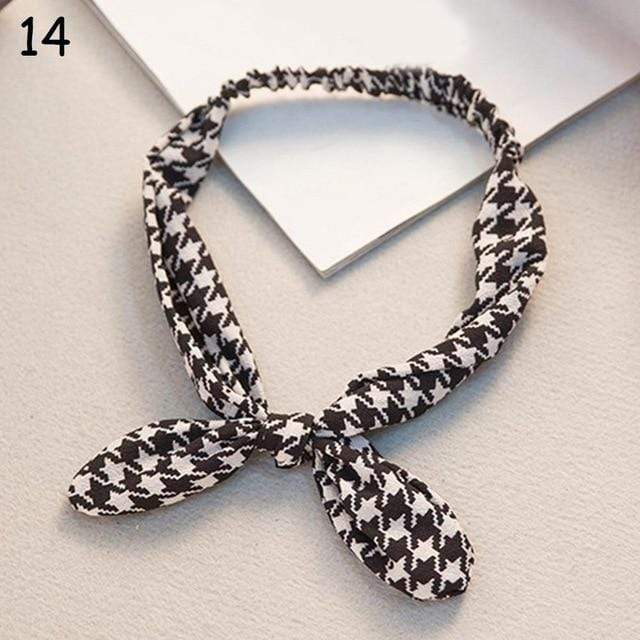 Women Sweet Hair Bands Print Headbands Retro Hair Accessories Cross Turban Bandage Bandanas Hairband Headwrap Summer Headwear JadeMoghul Inc. 