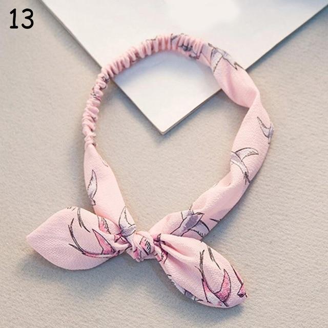 Women Sweet Hair Bands Print Headbands Retro Hair Accessories Cross Turban Bandage Bandanas Hairband Headwrap Summer Headwear JadeMoghul Inc. 