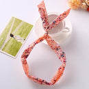 Women Sweet Hair Bands Print Headbands Retro Hair Accessories Cross Turban Bandage Bandanas Hairband Headwrap Summer Headwear JadeMoghul Inc. 