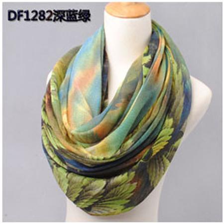 Scarves For Women Swiss Voile Printed Summer Wrap Around Scarf Wrap