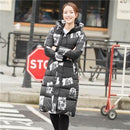 Women Thick and Warm Printed Puffer Jacket-color 14-L-JadeMoghul Inc.