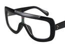 Women Trendy Acrylic Frame Square Sunglasses With 100% UV 400 Protection-C8-JadeMoghul Inc.