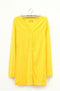 Women Tunic Length Cardigan Sweater-yellow-One Size-JadeMoghul Inc.