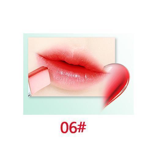 Women Two Color Tint water Proof Glossy Lipstick