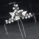Women U-shaped Pin Metal Barrette Clip Hairpins Simulated Pearl Bridal Tiara Hair Accessories Wedding Hairstyle Design Tools JadeMoghul Inc. 