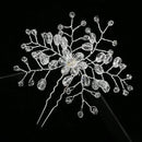 Women U-shaped Pin Metal Barrette Clip Hairpins Simulated Pearl Bridal Tiara Hair Accessories Wedding Hairstyle Design Tools JadeMoghul Inc. 