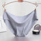 Women Ultra-thin Seamless Solid Color Panties-Grey-L-JadeMoghul Inc.
