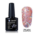 Women UV Diamond Glitter Gel Nail Polish Lacquer-ZSJ01-JadeMoghul Inc.