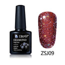 Women UV Diamond Glitter Gel Nail Polish Lacquer-ZSJ09-JadeMoghul Inc.