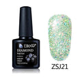 Women UV Diamond Glitter Gel Nail Polish Lacquer-ZSJ21-JadeMoghul Inc.