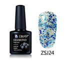 Women UV Diamond Glitter Gel Nail Polish Lacquer-ZSJ24-JadeMoghul Inc.