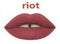 Women Vibrant Colors Matte Liquid Lipstick-Riot-JadeMoghul Inc.