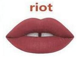 Women Vibrant Colors Matte Liquid Lipstick-Riot-JadeMoghul Inc.