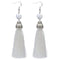 Women Vintage Fringe Tassel Earrings With Natural Stone Bead