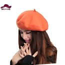 Women Warm Winter Wool Beret/ Hat-As picture-JadeMoghul Inc.