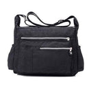 Women Water Proof Travel Messenger Bag With Multiple Storage Pockets-black-JadeMoghul Inc.