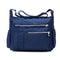 Women Water Proof Travel Messenger Bag With Multiple Storage Pockets-deep blue-JadeMoghul Inc.