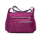 Women Water Proof Travel Messenger Bag With Multiple Storage Pockets-purple-JadeMoghul Inc.