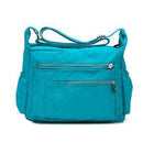 Women Water Proof Travel Messenger Bag With Multiple Storage Pockets-sky blue-JadeMoghul Inc.