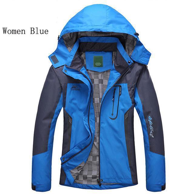 Women Waterproof Hooded Winter Jacket