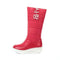Women Waterproof Knee Length Platform Snow Shoes /Boots-Red-4-JadeMoghul Inc.