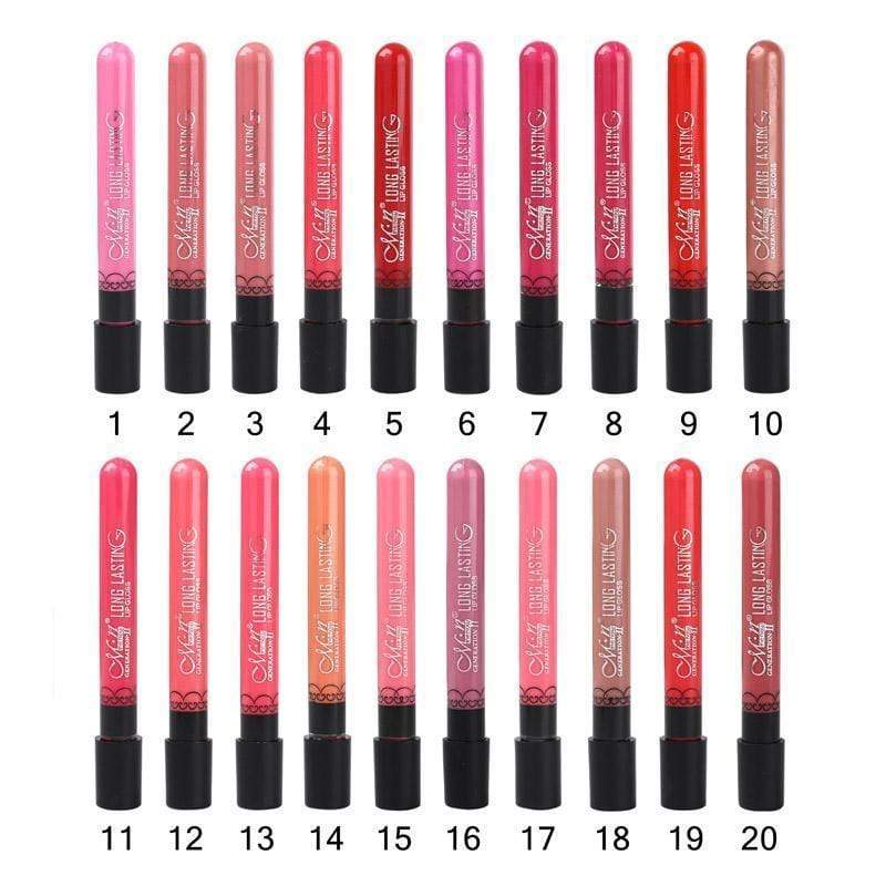 Women Waterproof Matte / Glossy Liquid Lip Color