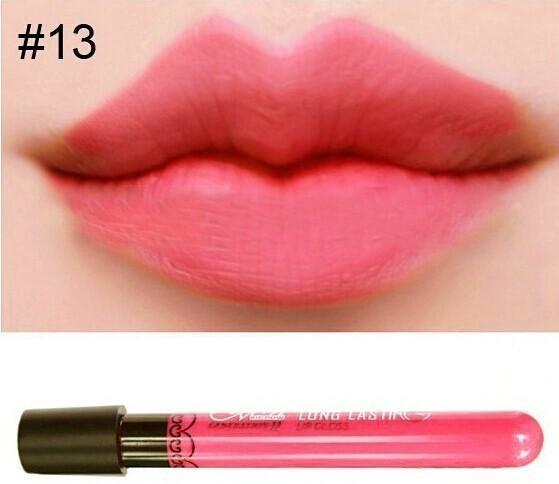 Women Waterproof Matte / Glossy Liquid Lip Color