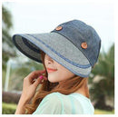 Sun Hats For Women Wide Brim Sloppy Visor Sun Hat