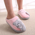 Women Winter Home Slippers Cartoon Cat Shoes Non-slip Soft Winter Warm House Slippers Indoor Bedroom Lovers Couples Floor Shoes-pink-11-JadeMoghul Inc.