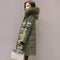 women winter jacket plus size 2017 army green womens jacket thick Fur Hooded long Down Cotton Padded Female Coat Parka QH0391-Army Green-XL-JadeMoghul Inc.