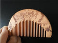 Women Wooden Comb Anti Static Styling Tool-D-JadeMoghul Inc.