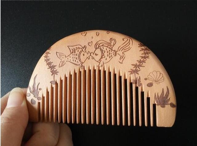 Women Wooden Comb Anti Static Styling Tool-D-JadeMoghul Inc.