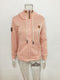 Women Zipper Front Long Sleeve Warm Hoodie-9310 pink-S-JadeMoghul Inc.