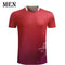 Women/Men badminton sport t-shirts,tennis short sleeved shirt,polyester T Shirt table tennis Jersey,pingpong wear jersey shirts-Men Red shirt-4XL-JadeMoghul Inc.